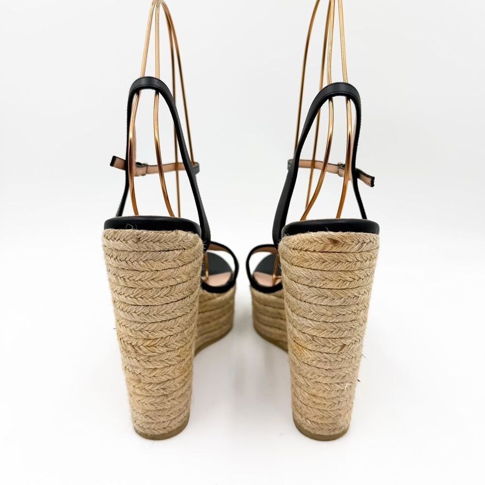 Gucci GG Marmont Platform Wedge Espadrille Sandals EU 39 US 9 - Picture 5 of 9